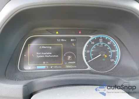 2021 Nissan Leaf Sv 40 Kwh из США, поврежденный, VIN 1N4AZ1CV5MC556404